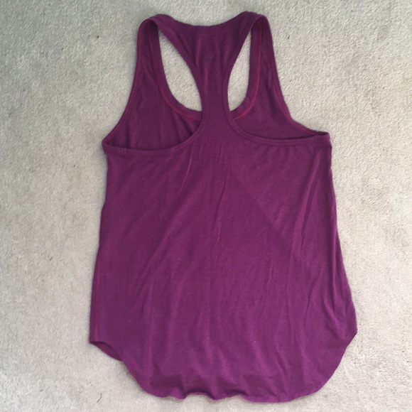 Lululemon Racerback Tank Top Purple Size 6 - Picture 3 of 4